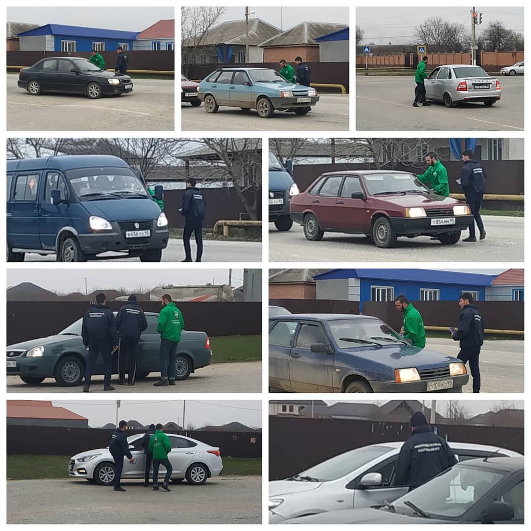 Акция под лозунгом "ТЕРРОРИЗМ ЗЛО"